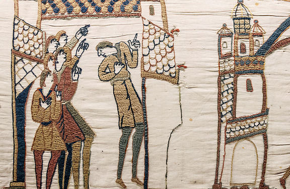 Why We Like It: “A Detail from the Bayeux Tapestry, 11th c.” by Jacques J. Rancourt