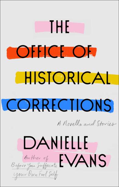 book cover, highlighted words "The Office of Historical Corrections"