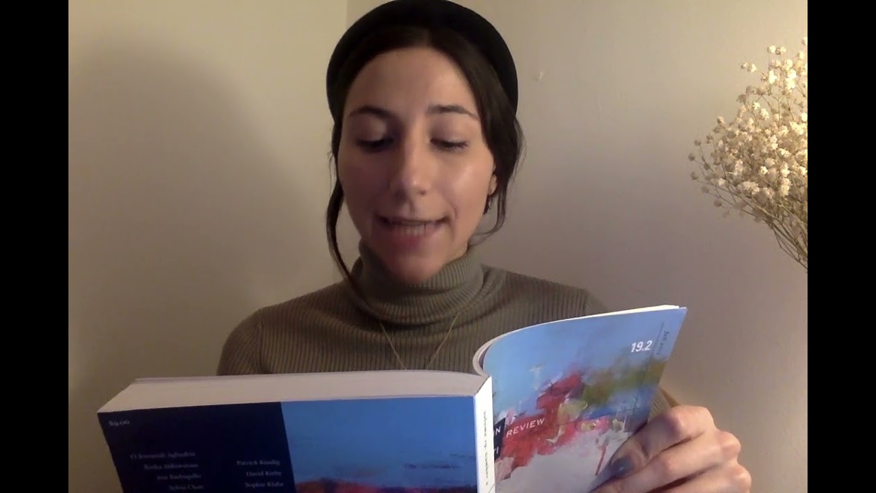Claire Denson reads her poem “Hibernation”