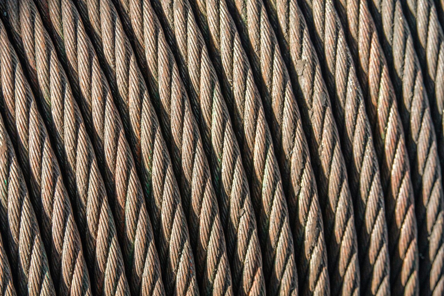Parallel braided fibrous cords