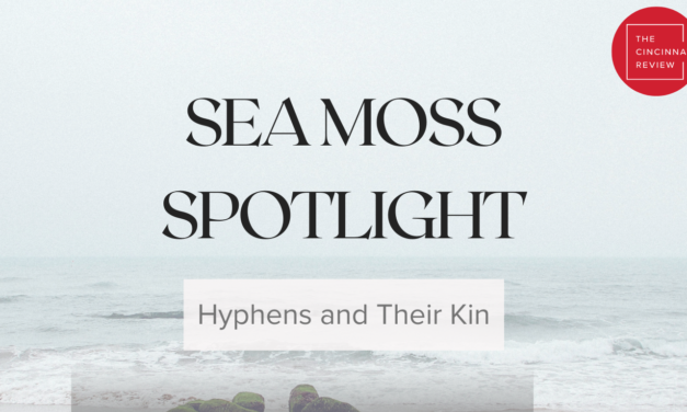 Sea Moss Spotlight: Hyphens and Their Kin