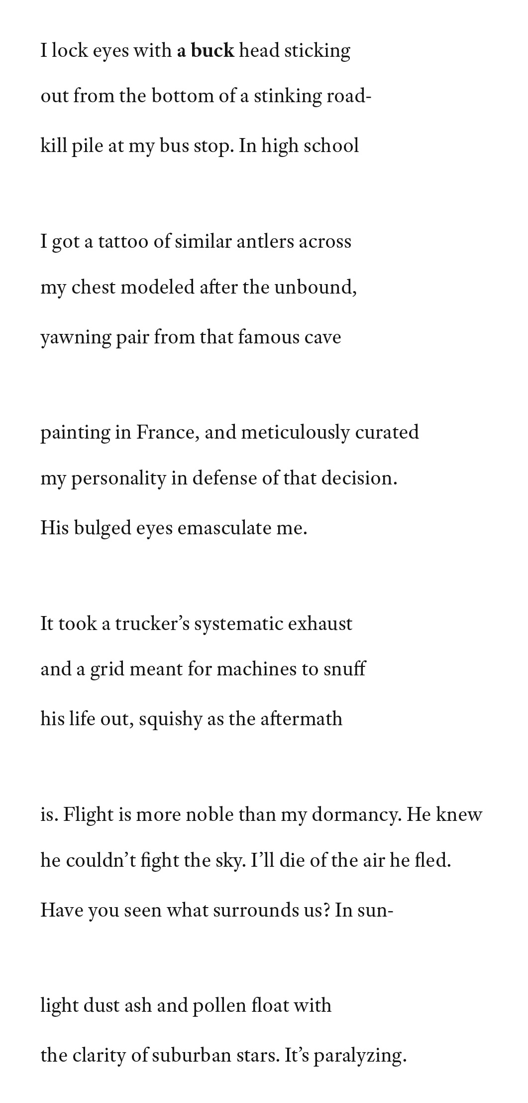 miCRo: A poem by Alex Wells Shapiro - The Cincinnati Review