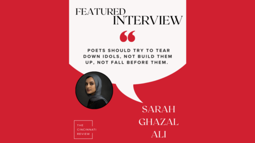 Interview with Sarah Ghazal Ali