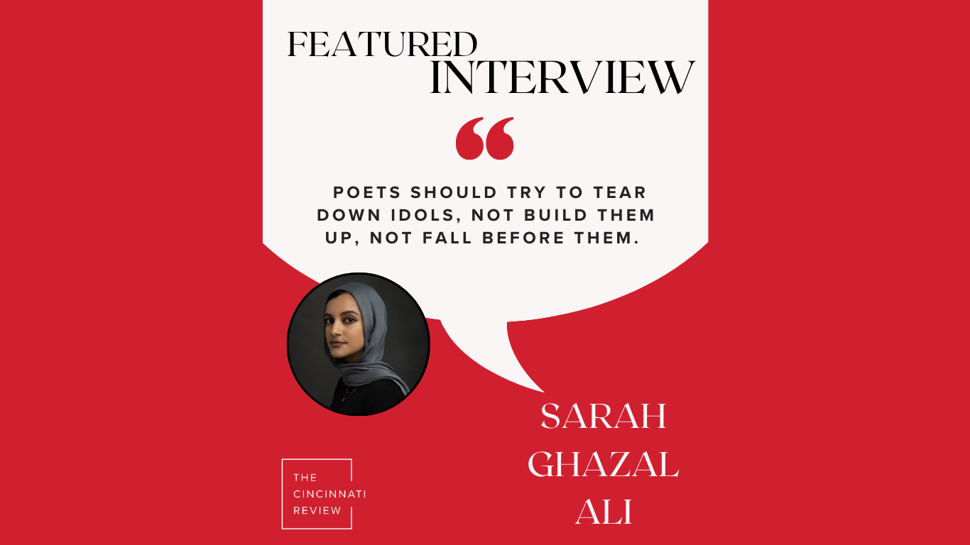 Interview with Sarah Ghazal Ali