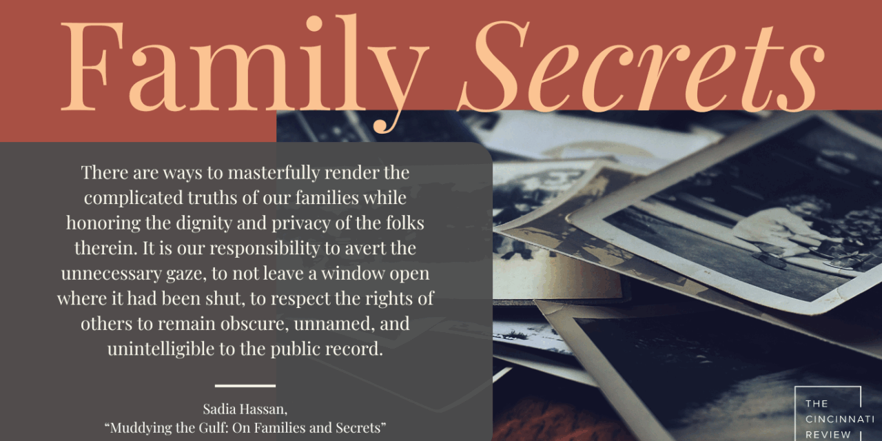 “Muddying the Gulf: On Families and Secrets” by Sadia Hassan