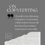 On Our Copyediting Practices