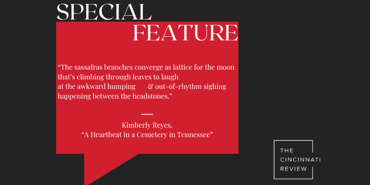 Special Feature: “A Heartbeat in a Cemetery in Tennessee” by Kimberly Reyes