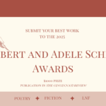 Accepting Entries to the Robert and Adele Schiff Awards!
