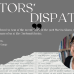 Editors’ Dispatch: A Tribute to Martha Silano