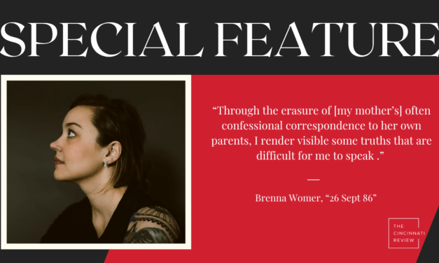 Visual Poetry Special Feature: “26 Sept 86” by Brenna Womer