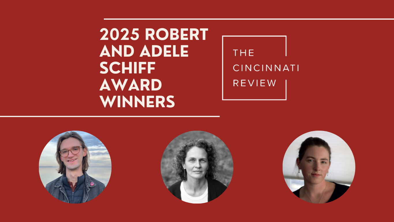 Announcing Our 2025 Contest Winners - The Cincinnati Review