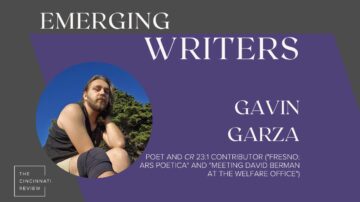Emerging Writers: Gavin Garza